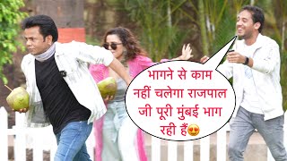 भागने से काम नहीं चलेगा राजपाल यादव जी Prank Gone Wrong On Bollywood Industry With Twist By Desi Boy [upl. by Eded]