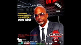 The City Squad Podcast S2E5 Dame Dash interview  Lord Rose amp Johnnie P [upl. by Vanessa492]