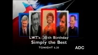 LWT 30 2nd August 1998 Simply the best trailer Announcer Adrian Finighan 2 [upl. by Eniledam164]