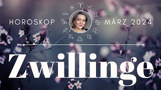 ZWILLINGE ♊️ HOROSKOP für MÄRZ 2024 [upl. by Mayworm873]