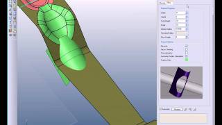 CADCAM  VISI Progress for ribs and bosses [upl. by Chalmer]