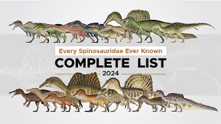 Every Spinosaurid explained [upl. by Selwin]