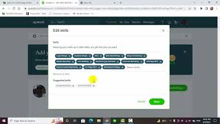 How Add your New Skills Into Your Upwork Account [upl. by Ignatz]