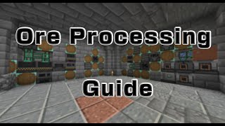 Complete Beginners Guide to Mekanism Ore Processing A Setup Tutorial minecraft [upl. by Bascio]