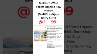 Mellaros wild Forest Organic Raw Honey Multifloral juju Berry 402 [upl. by Johanan]