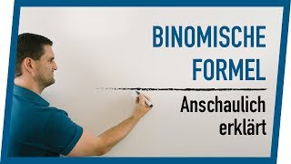 1 Binomische Formel anschaulich zum Verstehen  Mathe by Daniel Jung [upl. by Rather253]