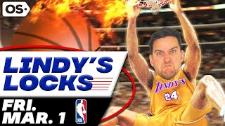 NBA Picks for EVERY Game Friday 31  Best NBA Bets amp Predictions  Lindys Leans Likes amp Locks [upl. by Nabala]