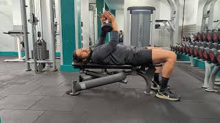 Dumbbell Pullover  Beginner [upl. by Sall]