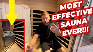 This 200 F Infrared Sauna Is Better Than ANY Finnish Traditional Steam Sauna [upl. by Simonne651]