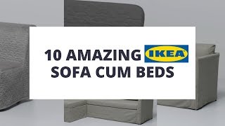 10 Amazing IKEA Sofa cum Bed  IKEA के १० अदभूत सोफा कम बेड [upl. by Lamonica]