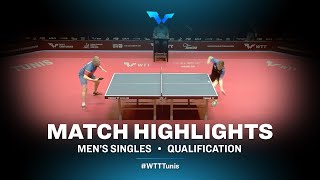 Grebnev Maksim vs Hippler Tobias  WTT Contender Tunis  MS  Qual [upl. by Ponzo]