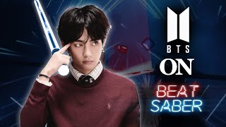 ON  BTS feat Sia Expert Beat Saber custom song [upl. by Ruvolo]