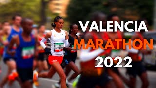 Valencia Marathon 2022  Marathon motivation  Winners and clips from the race [upl. by Roanne]