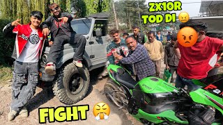 Himachali local uncle Ne Hamri Zx10r Tod Di 💔 [upl. by Pyszka321]