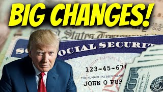 Big Social Security Changes Under Donald Trump  SSA SSI SSDI [upl. by Aleksandr598]