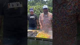 Check out this Alligator amp Crawfish Pasta on the Flattop Griddle with ​⁠BunBTrillOG  Lets Go [upl. by Eirot902]