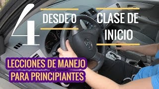 Clases de manejo Leccion 4 Conducir un Auto Lineas de trafico [upl. by Audy139]