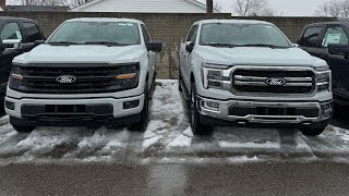 2024 Ford F150 breaking down the differences between XLT and Lariat 2024F150 [upl. by Wulf]