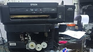 Epson L3210 printer Epson M2140 printer Brother DCP T420w Error Red Light blinking Problem Service [upl. by Nova901]