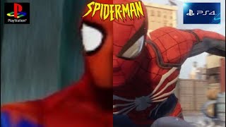 Evolución de SPIDERMAN en los Videojuegos 19822018 ESPAÑOL [upl. by Indihar]