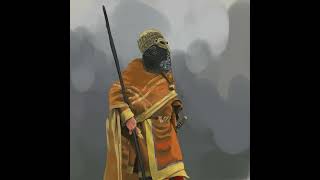 Timelapse Vendel Warrior digital painting study [upl. by Eiramac]