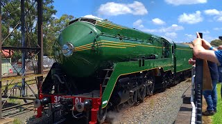 NSW Rail Museum Express  3801  18th November 2023 [upl. by Ylrebmic662]