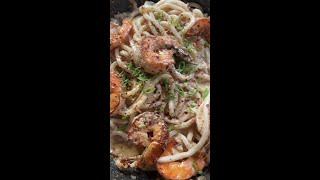 Creamy Shrimp Udon [upl. by Eltsyrhc]