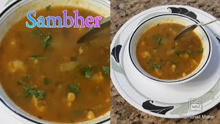 Sambher Bnane Ki Recipe ll Restuarant Style Sambher [upl. by Caryn947]