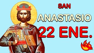 Quién Fue San Anastasio  Santo del Día 22 de Enero de 2021 [upl. by How]