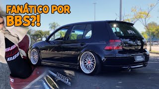 VW GOLF MK4 MONTADO NA SUSPENSÃO A AR E DETALHES BBS [upl. by Giza]