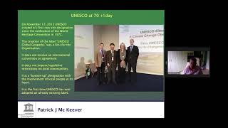 Session 1 – Geoparks and sustainable development [upl. by Konrad]