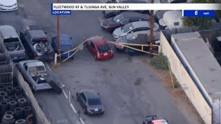 LIVE Highspeed chase involving stolen Prius in LA [upl. by Eleaffar928]