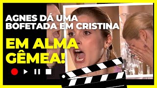 Alma Gêmea TerçaFeira 0907  Cristina revela seu ódio por Luna e recebe uma bofetada de Agnes [upl. by Erdah]