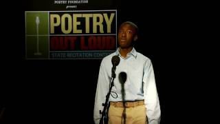 Poetry Out Loud Winner  John Uzodinma  MPB [upl. by Rance831]