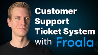 Build a Customer Support Ticketing System with Froala [upl. by Eiralav]