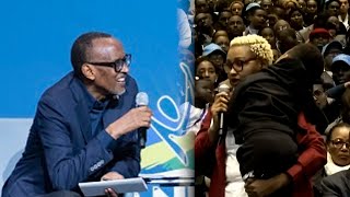 Umubyeyi Mwiza Mur USA imbere ya HE PAULKAGAME amubwiye AKARENGANE BAMUGIRIYENASENZE IMANA NKUBONE [upl. by Hook]