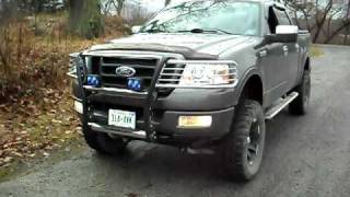 2004 F150 6quot pro comp lift kit walk arround and rev [upl. by Magree]