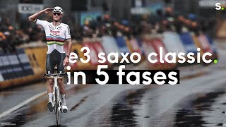 Zo zette oppermachtige Mathieu van der Poel de E3 Saxo Classic op zijn palmares [upl. by Nylarej]