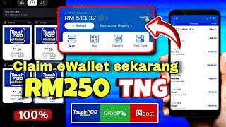 Buat task SAHAJA  Claim free duit RM250 ke touch n go  2024 [upl. by Prissy340]