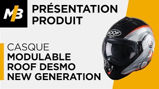 Casque modulable ROOF DESMO New Generation  avis en vidéo par Motoblouz [upl. by Klecka225]