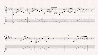 Guitar  Im on Fire  Bruce Springsteen Sheet Music Chords amp Vocals [upl. by Venditti756]