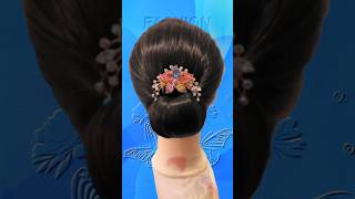 Learn Elegant Updos in 30 Seconds Quick amp Easy Tutorial updo hairstyle hairtutorial [upl. by Ennaillek180]