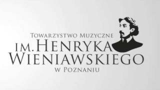 Henryk Wieniawski Polonez Adur op 21 Piotr Pławner  skrzypce Andrzej Guz  fortepian [upl. by Alegna]