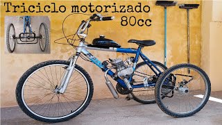 Triciclo motorizado 80cc [upl. by Lawley]