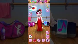 my talking angela shorts short shortsvideo shortvideo subscribe america talkingangela [upl. by Onyx]