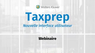 Taxprep Nouvelle interface utilisateur 2020 [upl. by Elatnahc872]