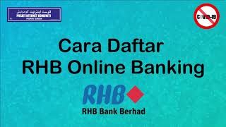 Cara Daftar RHB Online Banking [upl. by Elamaj782]