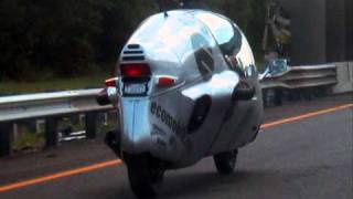 My Ecomobile a fast fully enclosed feet forward motorcycle [upl. by Zoubek]