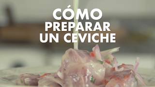 Cómo preparar un ceviche peruano  Viaja y Prueba con Luciano Mazzetti [upl. by Kostival]