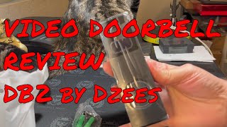 SMART VIDEO DOORBELL REVIEW BY DZEES wireless [upl. by Danit]